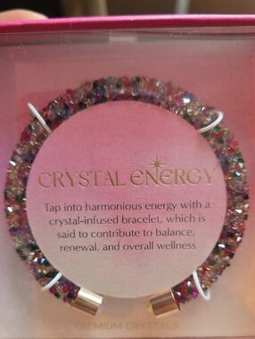 Multicolor Crystal-Infused Bracelet